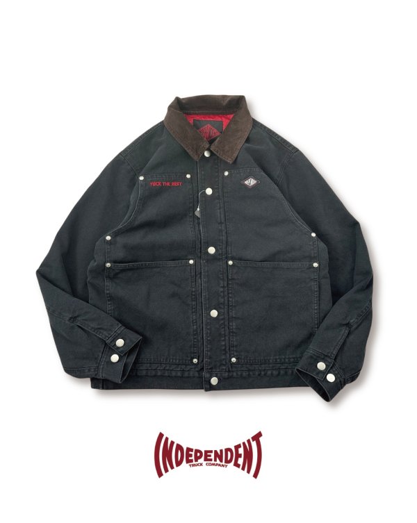 画像1: 【 Independent Trucks 】SUMMIT WORK JACKET JAPAN LIMITED / BLACK