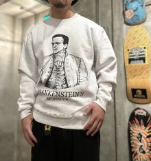 他の写真2: 【 Jesus and John 】FRANKEN'S MONSTERS SWEAT SHIRTS / ASH GRAY