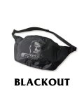 【 Skull Skates 】SKULL LOGO "BLACKOUT" SHOULDER BAG