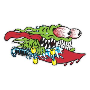 画像: 【 Santa Cruz Skateboards 】ステッカー / SLASHER KIETH MEEK