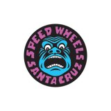 画像: 【 Santa Cruz Skateboards 】ステッカー / LTD SPEED WHEELS FACE LENTICULAR