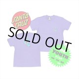 画像: 子ども用【 Santa Cruz Skateboards 】スクリーミングハンド TEE / ヘザーPURPLE