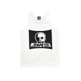 画像: 【 Skull Skates 】Burbs TANK TOP / WHITE