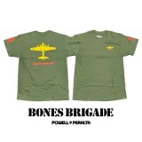 画像: 【 Powell Peralta 】Bones Brigade " Bomber " T-Shirts / OLIVE