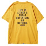 画像: 【 Liberaiders 】ADVENTURE POCKET TEE / YELLOW