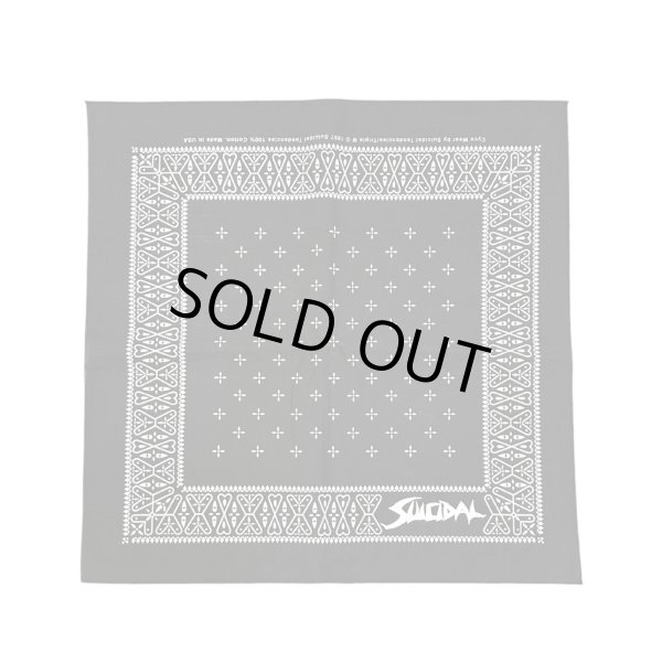 画像1: 【 Suicidal Tendecies 】Cross Bandana / Black