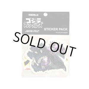 画像: 【 Santa Cruz Skateboards 】GODZILLA vs SANTA CRUZ / STICKER PACK