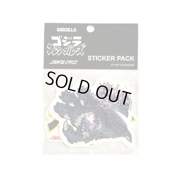 画像1: 【 Santa Cruz Skateboards 】GODZILLA vs SANTA CRUZ / STICKER PACK