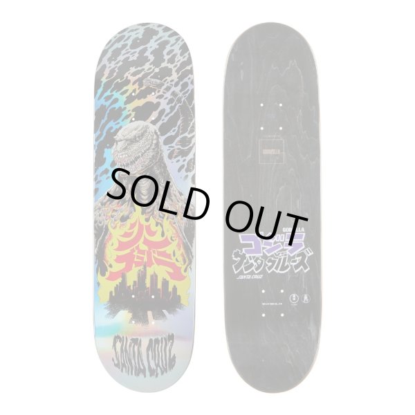 画像1: 【 Santa Cruz Skateboards 】GODZILLA vs SANTA CRUZ / SHIN KNOX FIREPIT