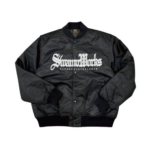 画像: 【 Qee Original 】SwampWorks 90's Style Stadium Jacket / BLACK