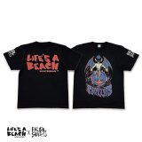 画像: ※ フリー在庫【 Life's a Beach 】Life's a Beach x Brutal Skates "Jeff Phillips Design" T-Shirts / Black