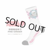 画像: ※予約受付中 1/15 18:00締切【 Powell Peralta 】CREW SOCKS "RIPPER" WHITE CHECKER STRIPES