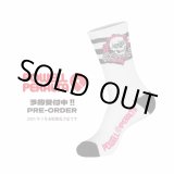 画像: ※予約受付中 1/15 18:00締切【 Powell Peralta 】CREW SOCKS "RIPPER" WHITE RIP STRIPES