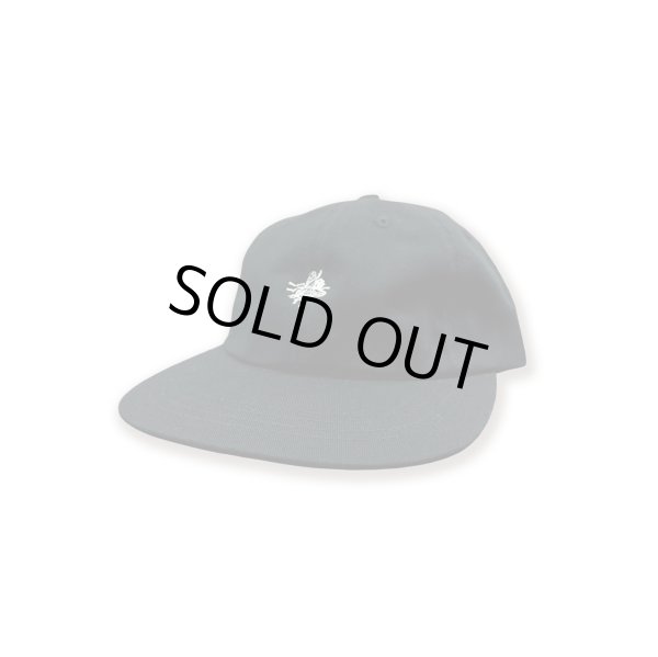 画像1: 【 Qee Original 】QEEFLY FLATVISOR CAP / BLACK