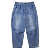 画像: 【 Liberaiders 】TRIBAL DENIM SARROUEL PANTS HW