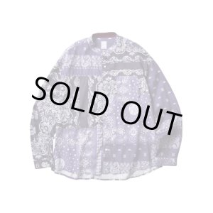 画像: 【 Liberaiders 】BANDANA SHIRT / PURPLE