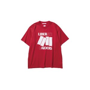 画像: 【 Liberaiders 】COMPOSITION TEE / RED