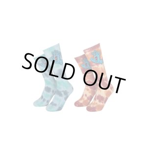 画像: 【 Santa Cruz Skateboards 】SCREAMING HAND TYE DYE SOCKS