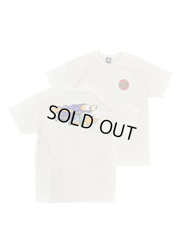 画像1: 【 Santa Cruz Skateboards 】Kieth Meek "SLASHER" T-Shirts / Natural