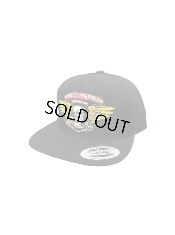 画像1: 【 Powell Peralta 】 WINGED RIPPER SNAPBACK CAP / BLACK