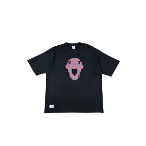 画像: 【 Qee Original 】SAVER-TIGER by VERDY / HEAVY WEGHT WIDE T-SHIRTS / BLACK