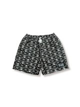 画像: 【 Life's a Beach 】80's SKULL PATTERN SHORTS / ブラック
