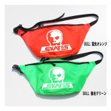 画像: ※9/15予約締切【 Skull Skates 】SKULL LOGO SHOULDER BAG / 蛍光オレンジ&蛍光グリーン