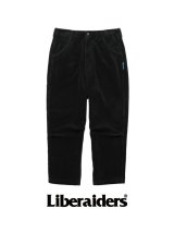 画像: 【 Liberaiders 】GARMENT DYED CORDUROY SARROUEL PANTS / BLACK