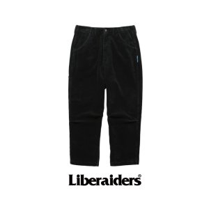 画像: 【 Liberaiders 】GARMENT DYED CORDUROY SARROUEL PANTS / BLACK