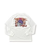 画像: 【 Qee Original 】QEESKULL®︎完全版 1st COLOR WAY L/S TEE / WHITE