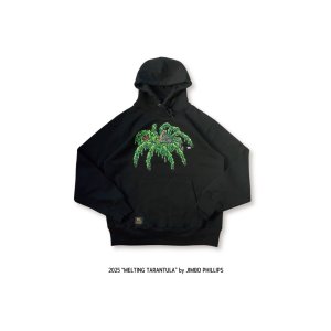 画像: ※予約受付中【 Qee 24周年限定アイテム 】" TARANTULA 2 " by Jimbo Phillips HOODIE / BLACK