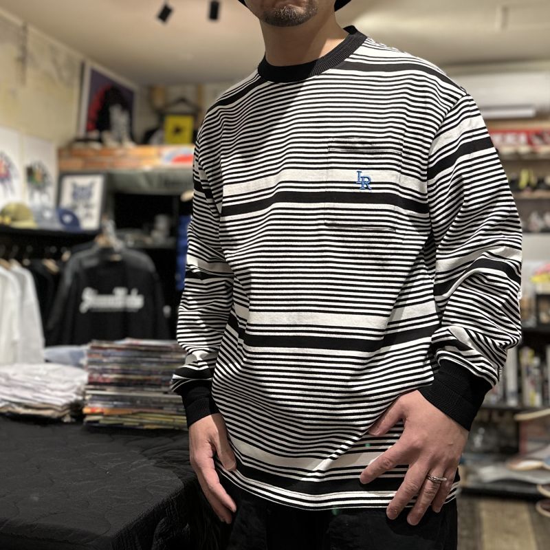 画像: 【 Liberaiders 】BORDER L/S TEE / BLACK