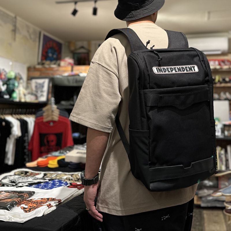 画像: 【 Independent Trucks 】INDY BAR LOGO BACKPACK / BLACK