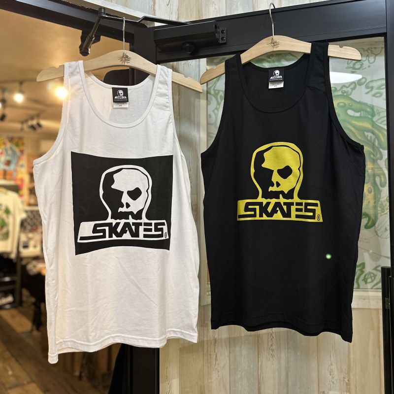 画像: 【 Skull Skates 】Burbs TANK TOP / WHITE