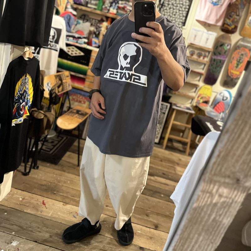 画像: 【 Skull Skates 】Burbs T-SHIRTS / CHACOAL