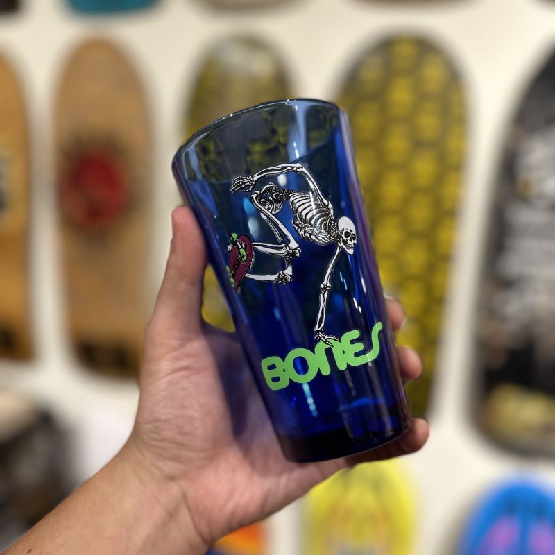 画像: 【 Powell Peralta 】SKATEBOARD SKELTON PINT GLASS