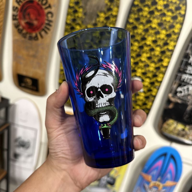 画像: 【 Powell Peralta 】McGILL SKULL&SNAKE PINT GLASS