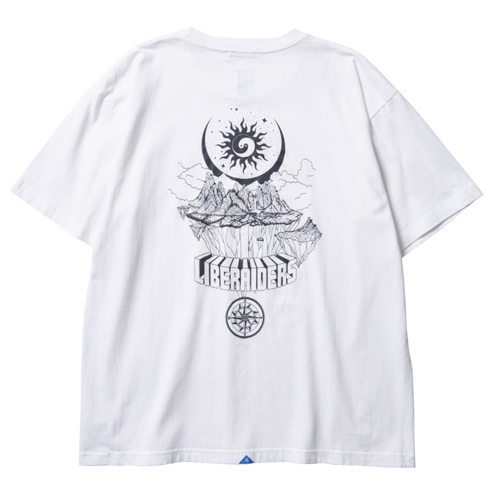 画像1: 【 Liberaiders 】SHANGRI-LA TEE / WHITE