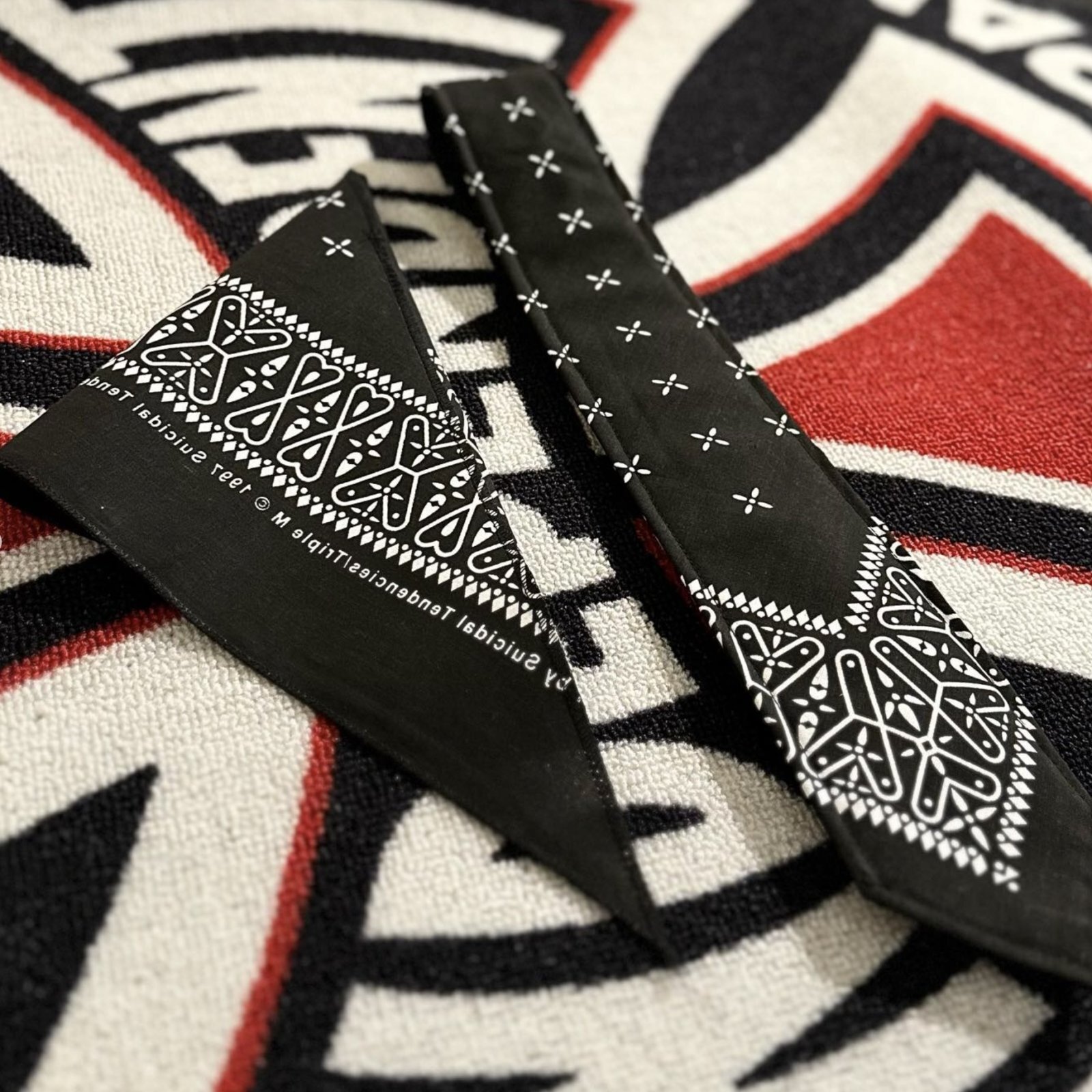 画像: 【 Suicidal Tendenicies 】Bandana Custom Necktie / Black