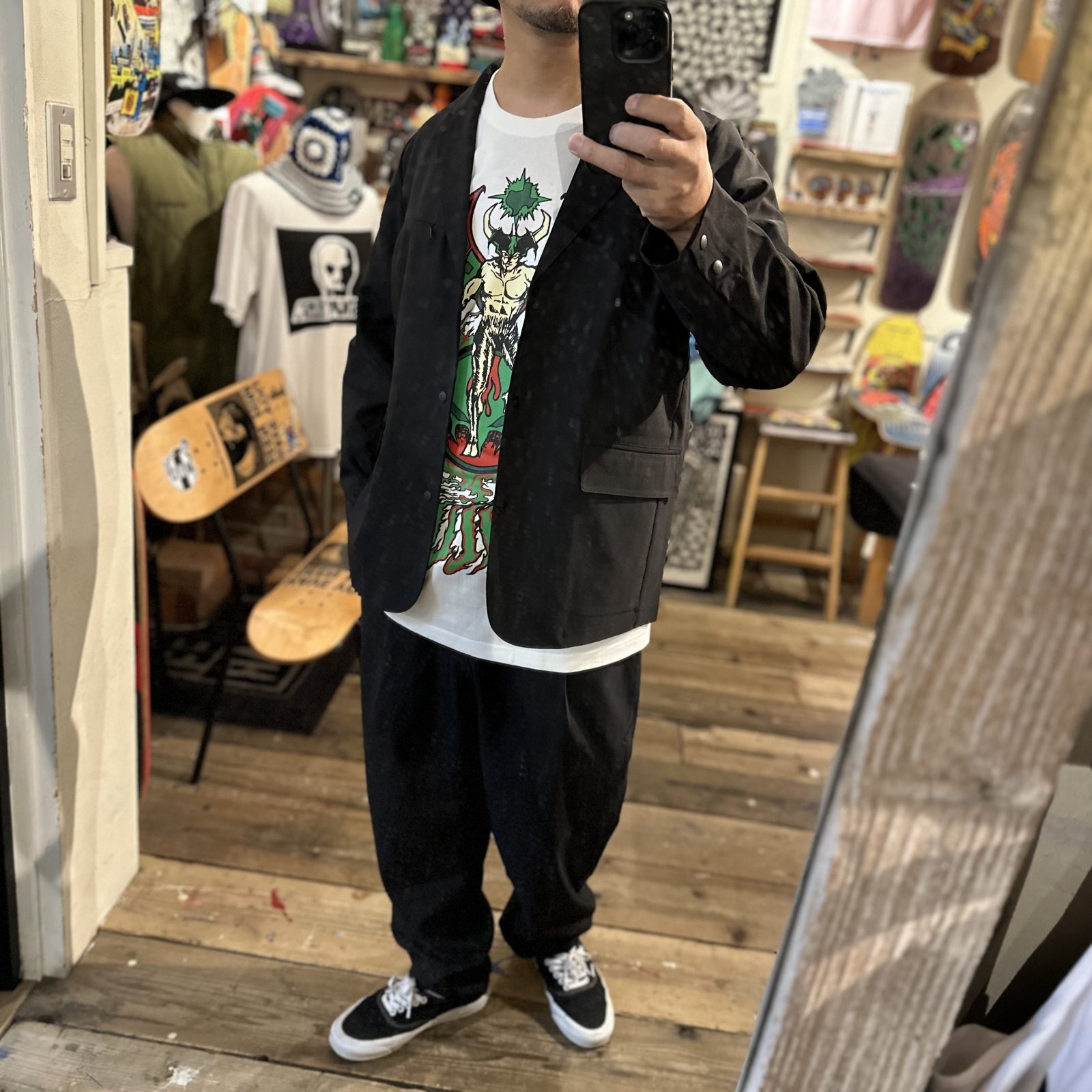 画像: 【 Liberaiders 】ONE TUCK TAPERED SLACKS