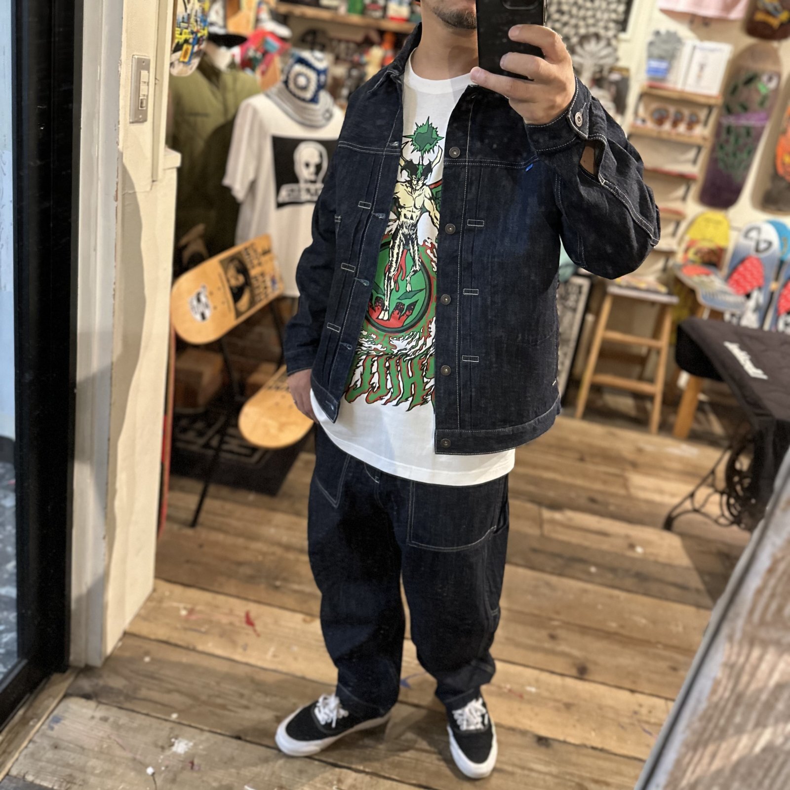 画像: 【 Liberaiders 】LR DENIM JACKET / ONE WASH