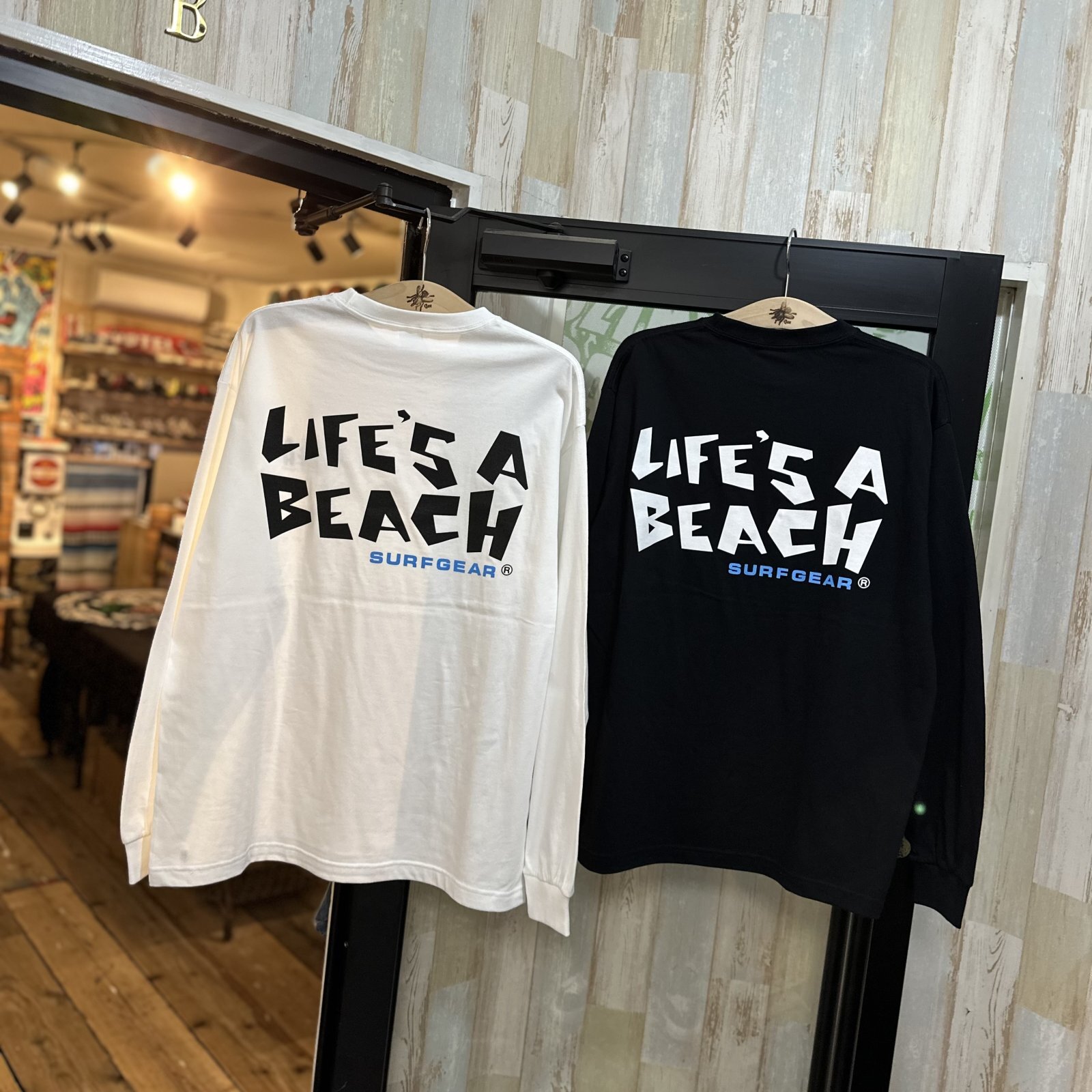 画像: ※Lのみ【 Life's a Beach 】CLASSIC OG LOGO L/S TEE / WHITE