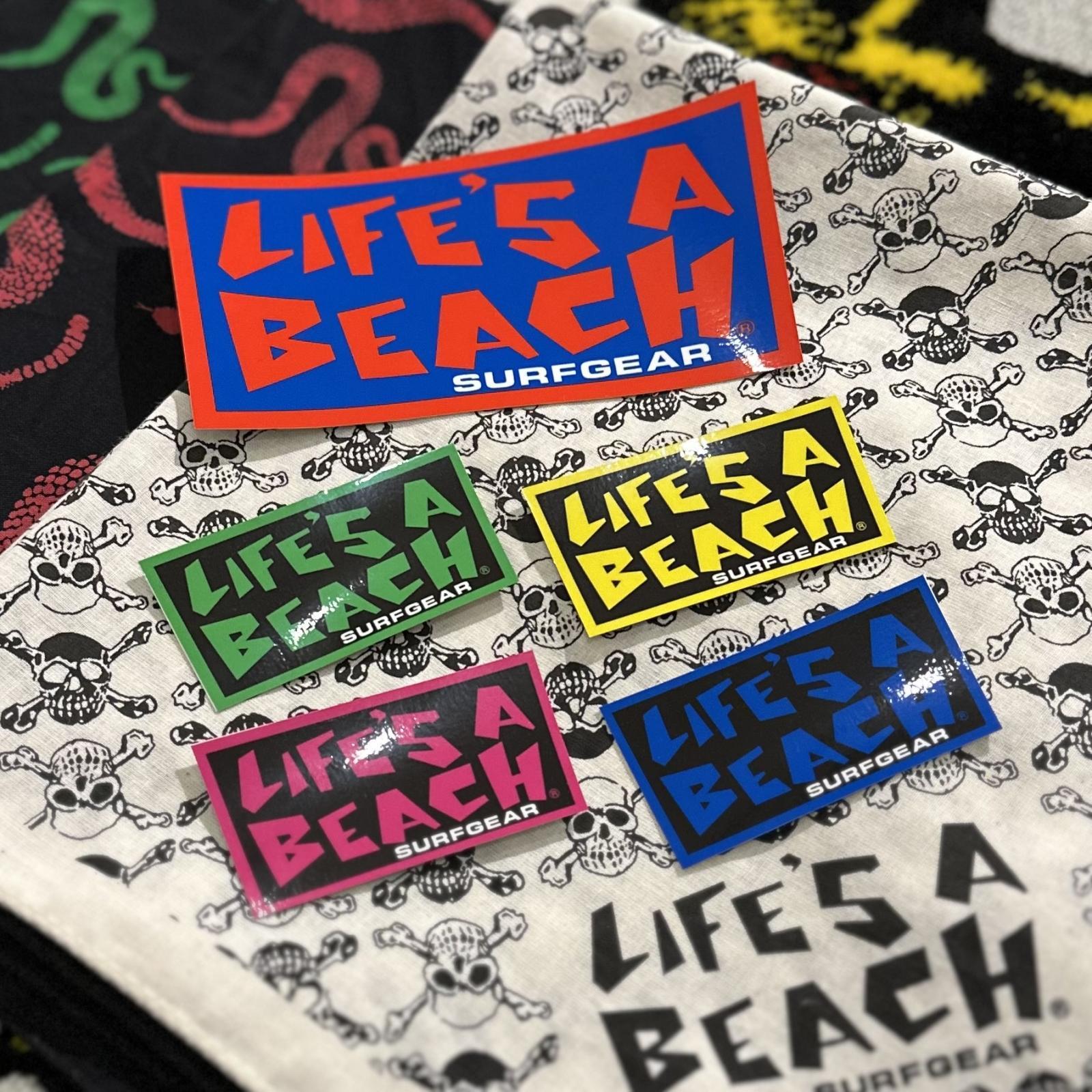 画像: ※フリー在庫【 Life's a Beach 】CLASSIC OG LOGO 5pcs STICKER PACK