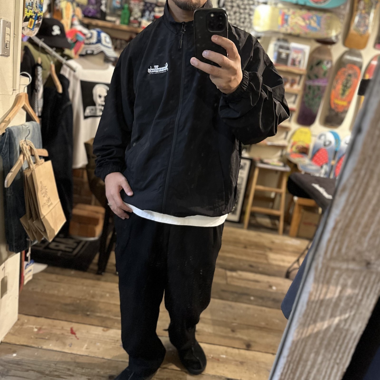 画像: 【 Qee Original 】SwampWorks TRACK JACKET / BLACK