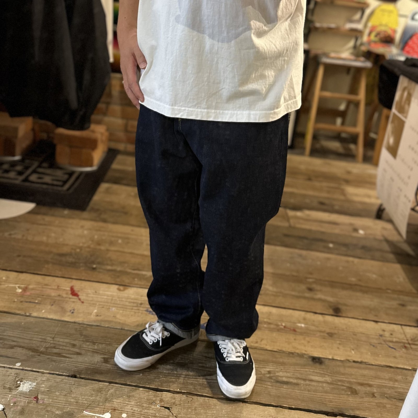 画像: 【 Liberaiders 】LR LOOSE FIT DENIM PANTS / ONE WASH