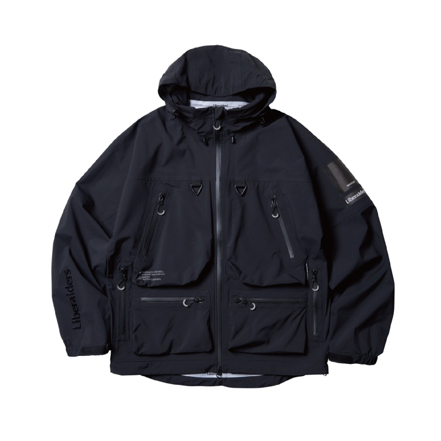 画像1: 【 Liberaiders 】ALL CONDITIONS 3LAYER JACKET II / BLACK