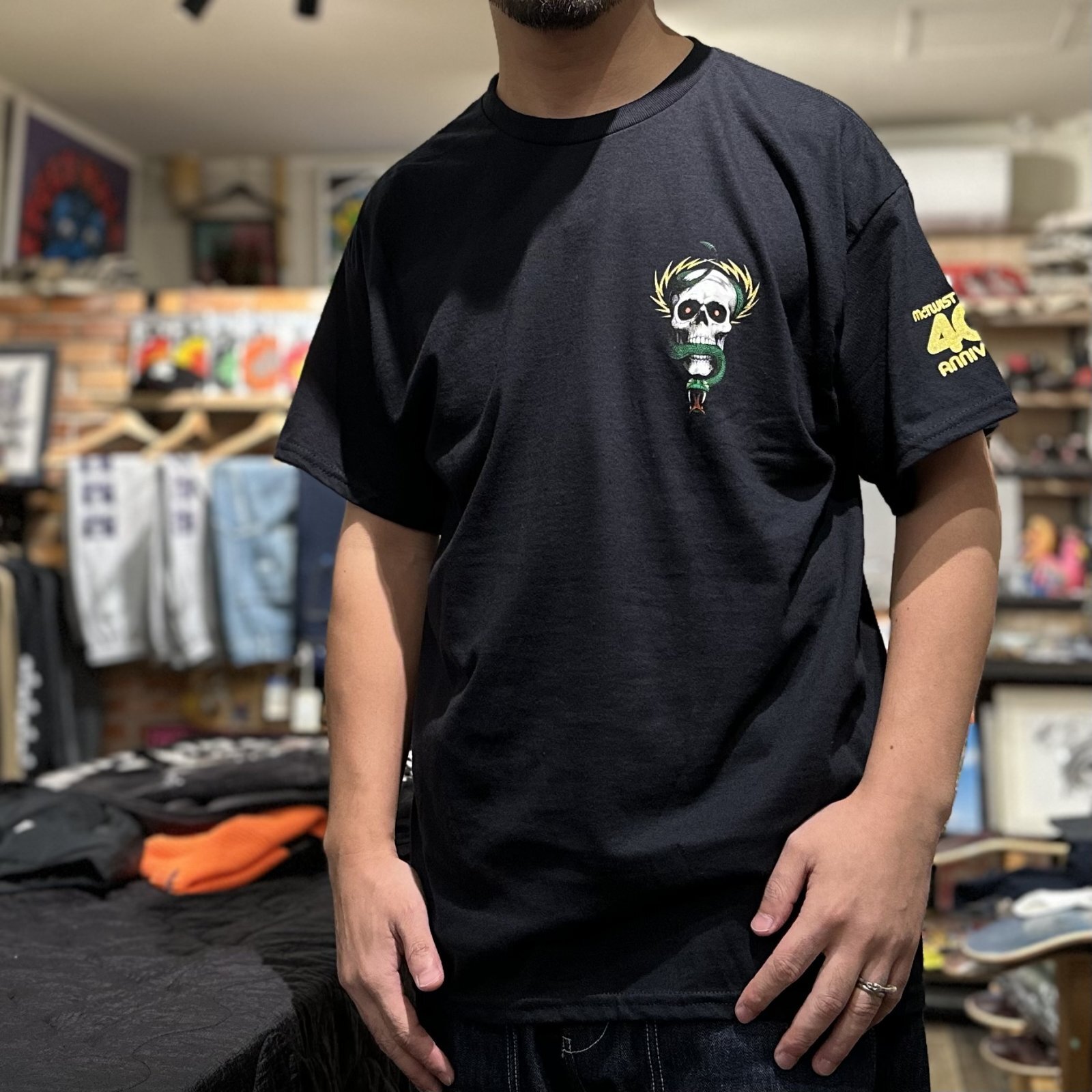 画像: 【 Powell Peralta 】MIKE McGILL 40th Anniversary McTWIST T-SHIRTS / BLACK