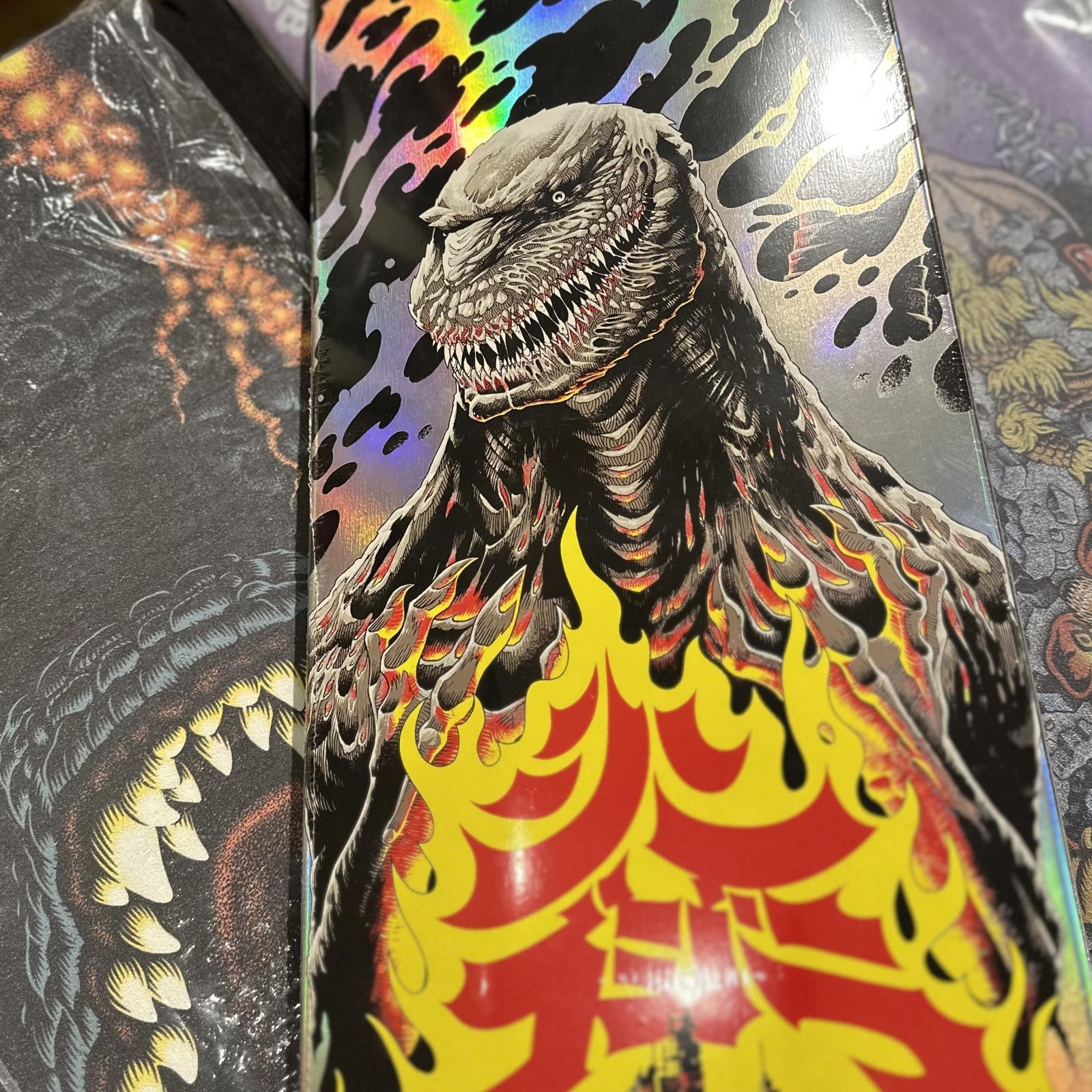 画像: 【 Santa Cruz Skateboards 】GODZILLA vs SANTA CRUZ / SHIN KNOX FIREPIT