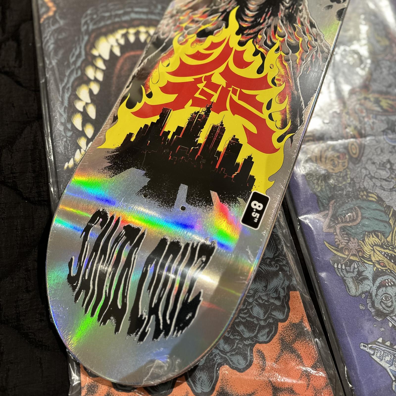 画像: 【 Santa Cruz Skateboards 】GODZILLA vs SANTA CRUZ / SHIN KNOX FIREPIT