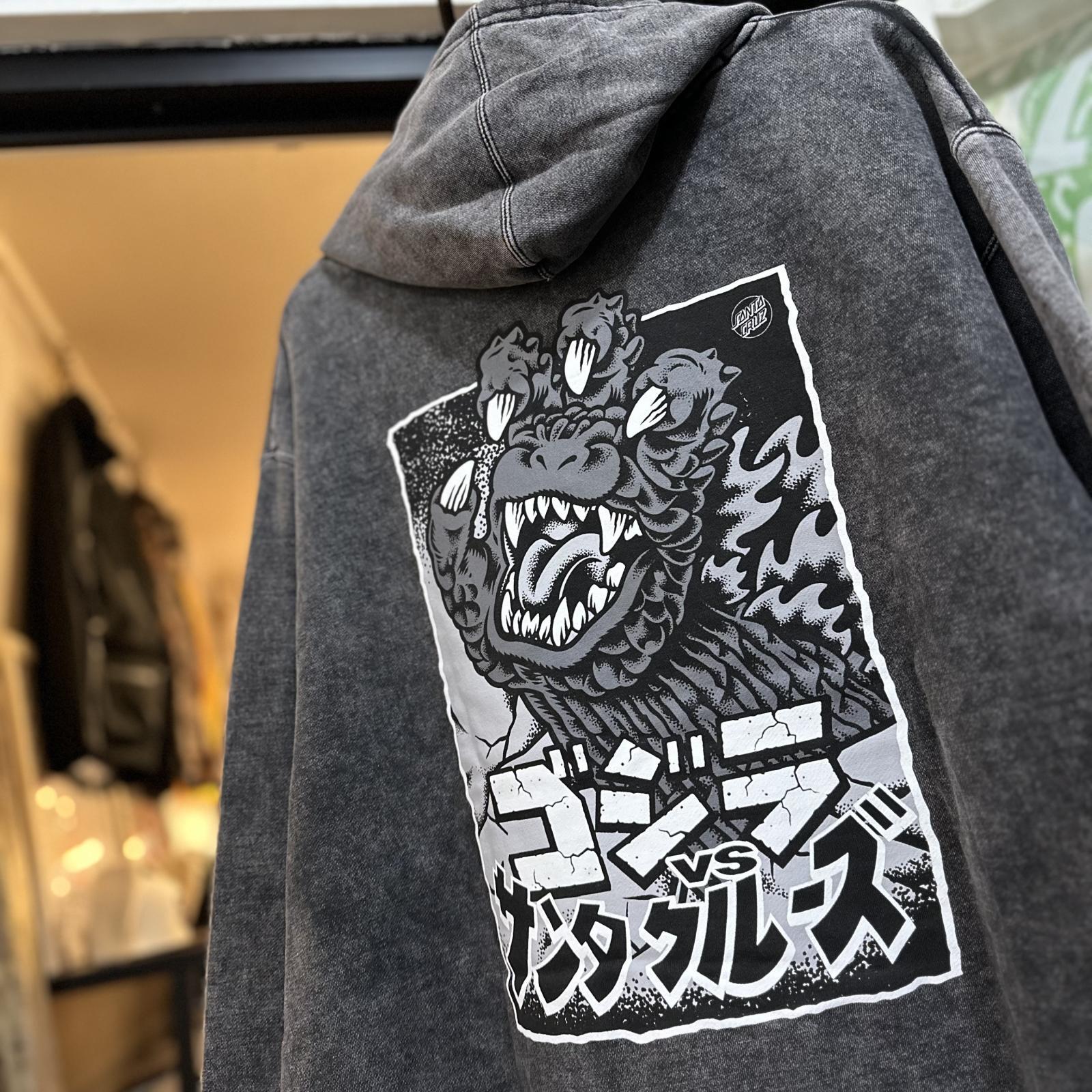 画像: 【 Santa Cruz Skateboards 】GODZILLA HAND P/O HOODIE